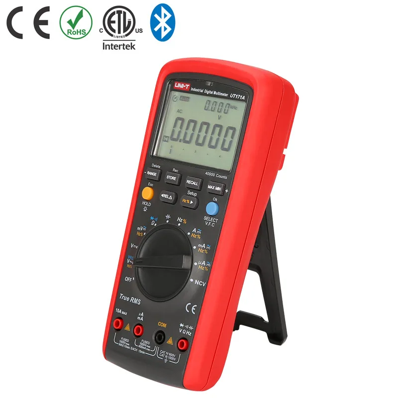 Цифровой мультиметр UNI T UT171A тестер емкости DC/AC V/A Ohm/Hz|digital multimeter|multimeter dccapacitance tester |