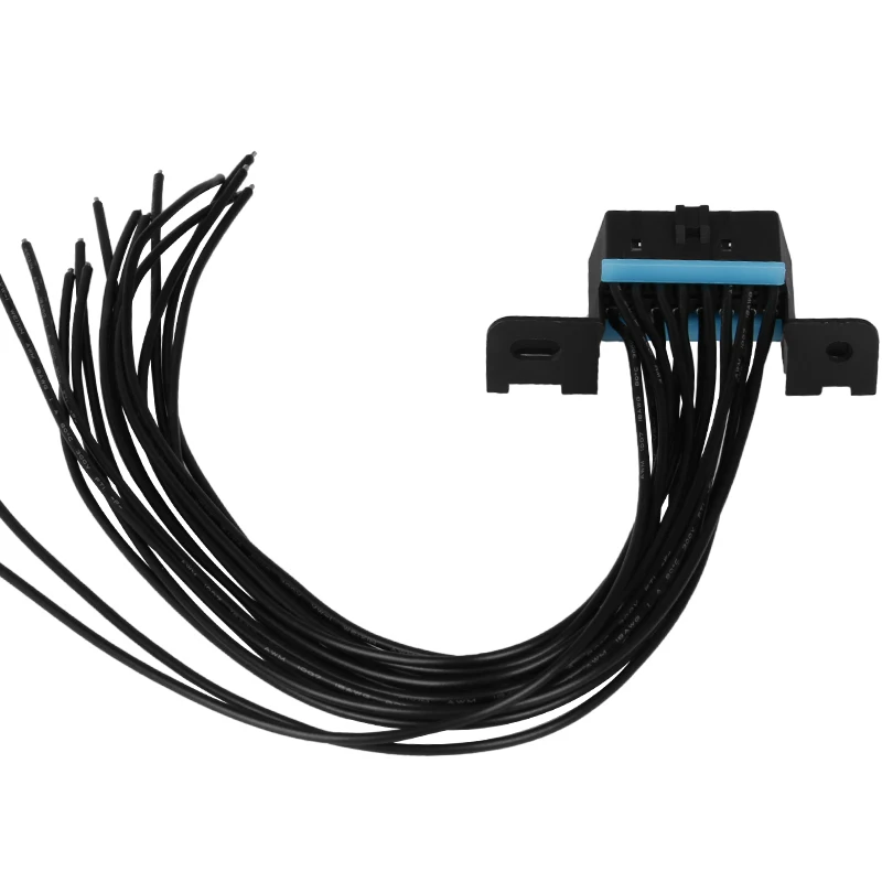 

OBD2 original car diagnosis interface 16pin female connector OBD plug anti theft socket universal