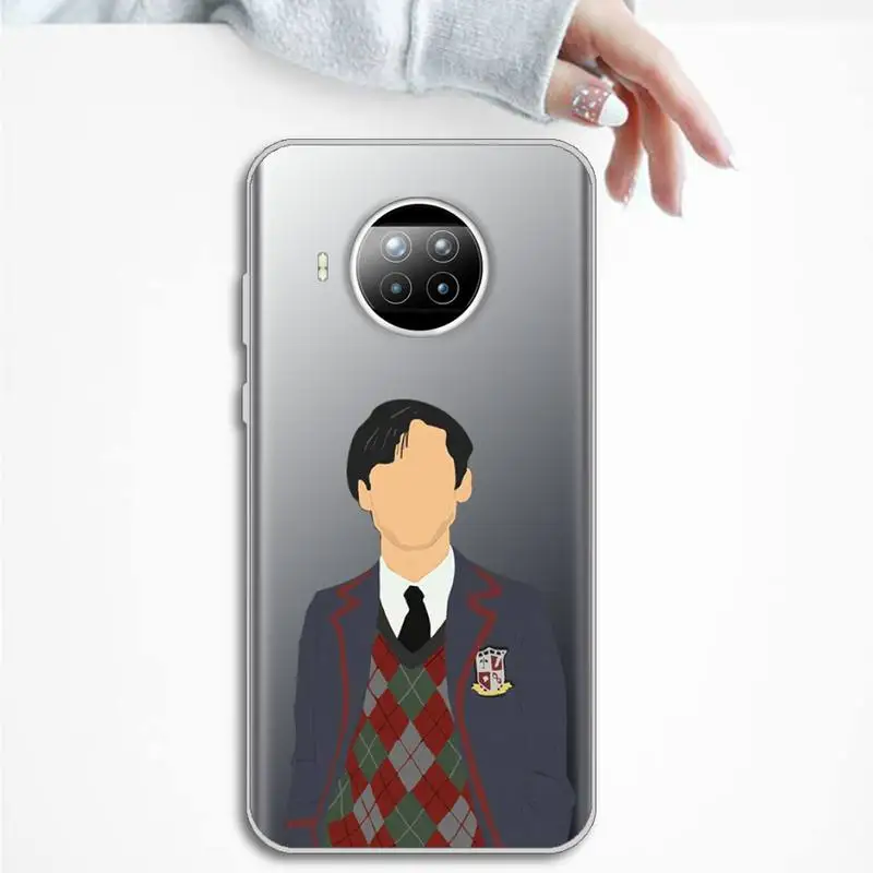 

Fundas Umbrella Academy Phone Case Transparent for Xiaomi mi Redmi note 10 t 8 9 pro lite 11 Samsung S 8 9 10 20 plus ultra