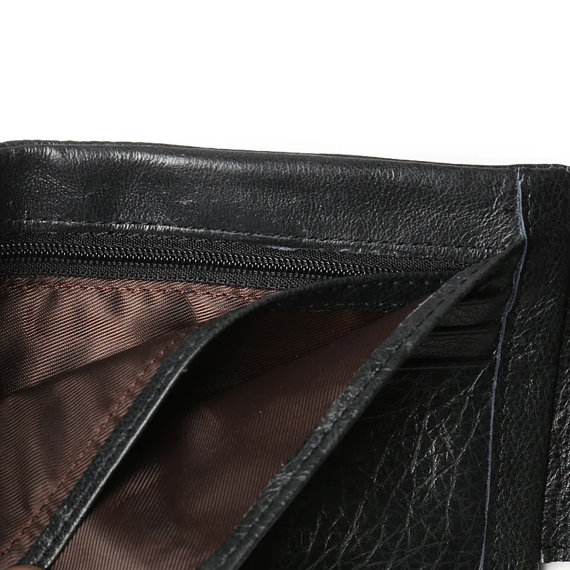 GUBINTU мужской кожаный многофункциональный кошелек тройной креативный для