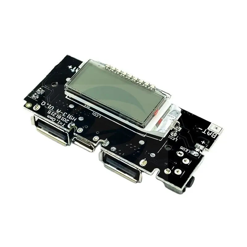

Power Bank Module Mobile Power Boost DIY18650 Lithium Battery Digital Display Dual USB Output Charging Board