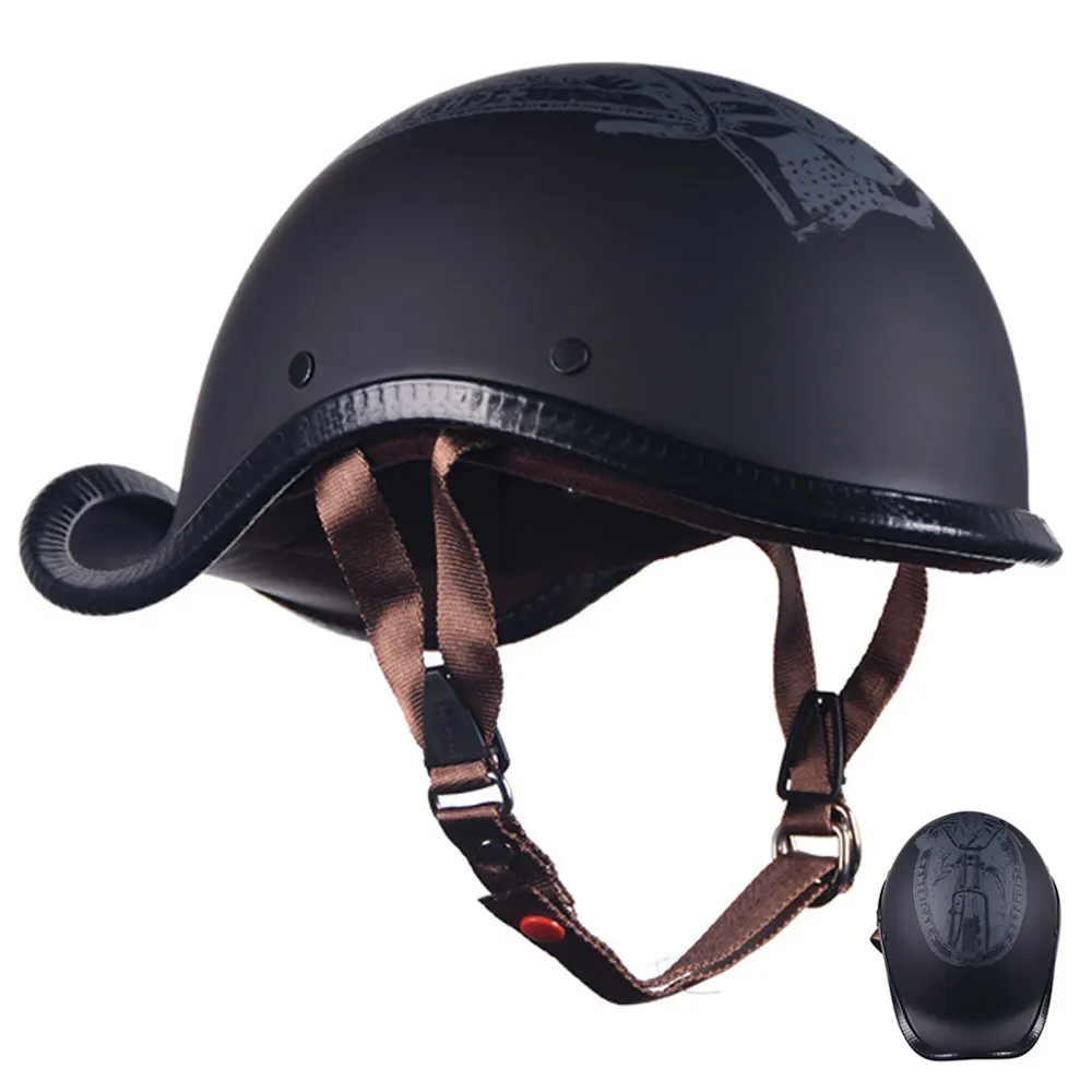 

AIS Retro Motorcycle Helmet Men Women Electric Bicycle Helmet Half Face Casco Moto Motorbike Racing Riding Helmet M-XL SIZE