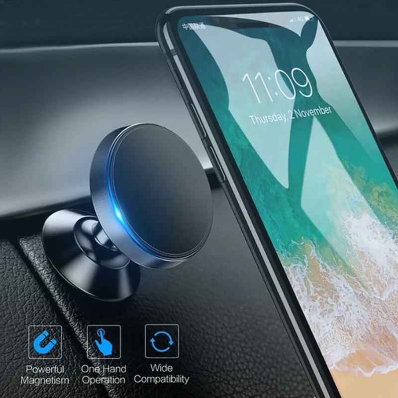

Magnetic Car Mobile Cell Phone Holder Stand for Mercedes W204 W210 AMG Benz Bmw E36 E90 E60 Fiat 500 Volvo S80