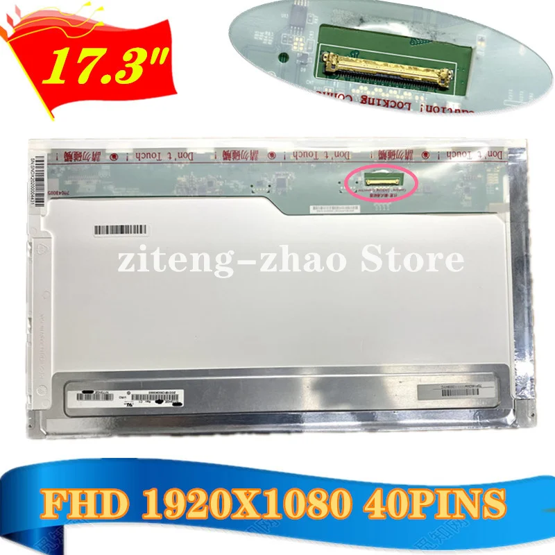 ЖК-дисплей со светодиодной подсветкой, 17,3 дюйма, N173HGE N173HGE-L21 LTN173HT01 B173HW01 V1 V0 V5 LP173WF1 TLA2 LP173WF1 TL B2 B3 B5 HSD173PUW1-A00