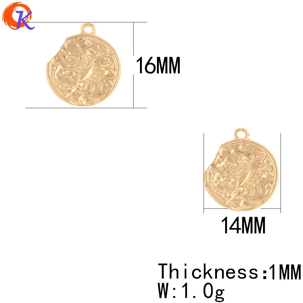 EAAC-187242-01694-3 Cordial Дизайн 50 шт ювелирные аксессуары/подвеска созвездия/подлинный позолота/diy части/Подвески/ручная работа/застежки для сережек - Цвет: EAAC-187242-01694-3