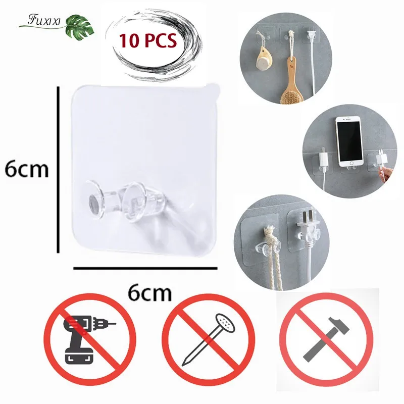 

Direct Selling Kitchen Accessories Multifunction Wall Storage Hook Power Plug Socket Holder Wall Adhesive Hanger Kitchen Gadgets