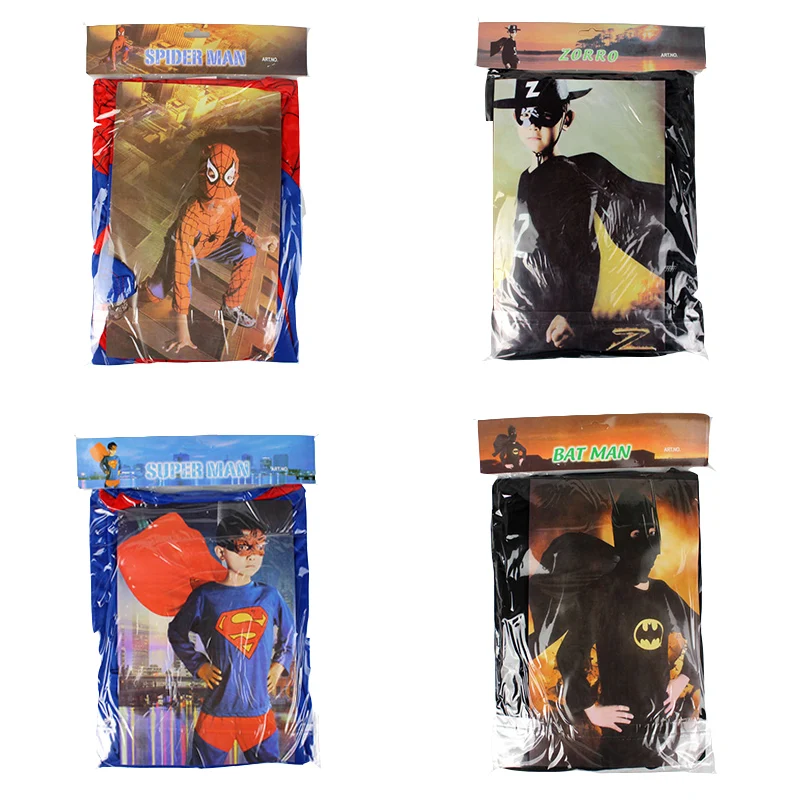 

Kids SuperHero Cosplay Children Halloween Anime Movie Costumes Purim parade Stage Show Role Halloween party Birthday Gift