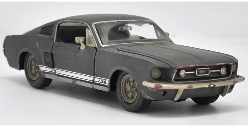 Maisto 1/24 1:24 1967 Ford Mustang GT старая версия спортивный гоночный автомобиль Транспортное средство литье под давлением дисплей Модель игрушки для детей мальчиков и девочек