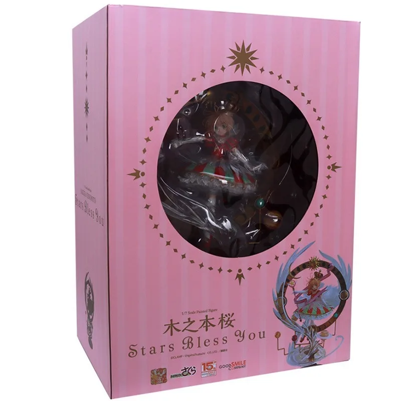 

Anime Cardcaptor Sakura Kinomoto Stars Bless You PVC Action Figure Anime Figure Model Toys Collection Doll Gift 44cm