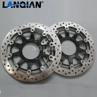 good quality 2pieces motorcycle accessories brake rotors front brake disc rotor for honda cbr1000 2008 2009 2010 2011 2012