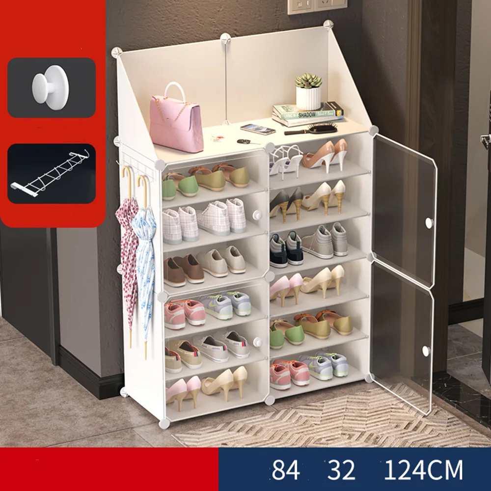 20 шт. ящики для обувных шкафов пластиковая прозрачная стойка обуви помещается