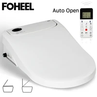 foheel auto open smart toilet seat intelligent toilet electric bidet cover led light wc fwt01