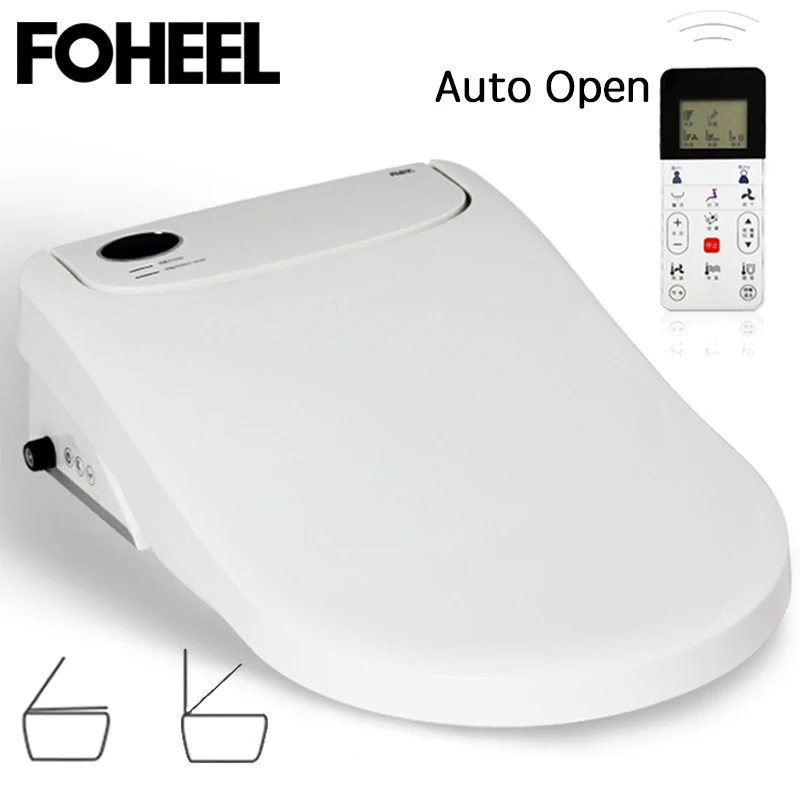 FOHEEL автоматическое открытие умное сиденье для унитаза интеллектуальное биде
