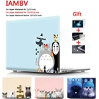 Чехол с мультяшными животными для Macbook Air Pro Retina M1 Chip 11 12 13 15 16 дюймов, чехол для 2020 Air Pro 13 A2179 A2337 A2289 A2338