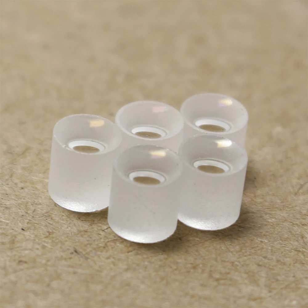 5 шт. двойные выпуклые стеклянные линзы для 532nm 4 мм зеленый лазерный модуль