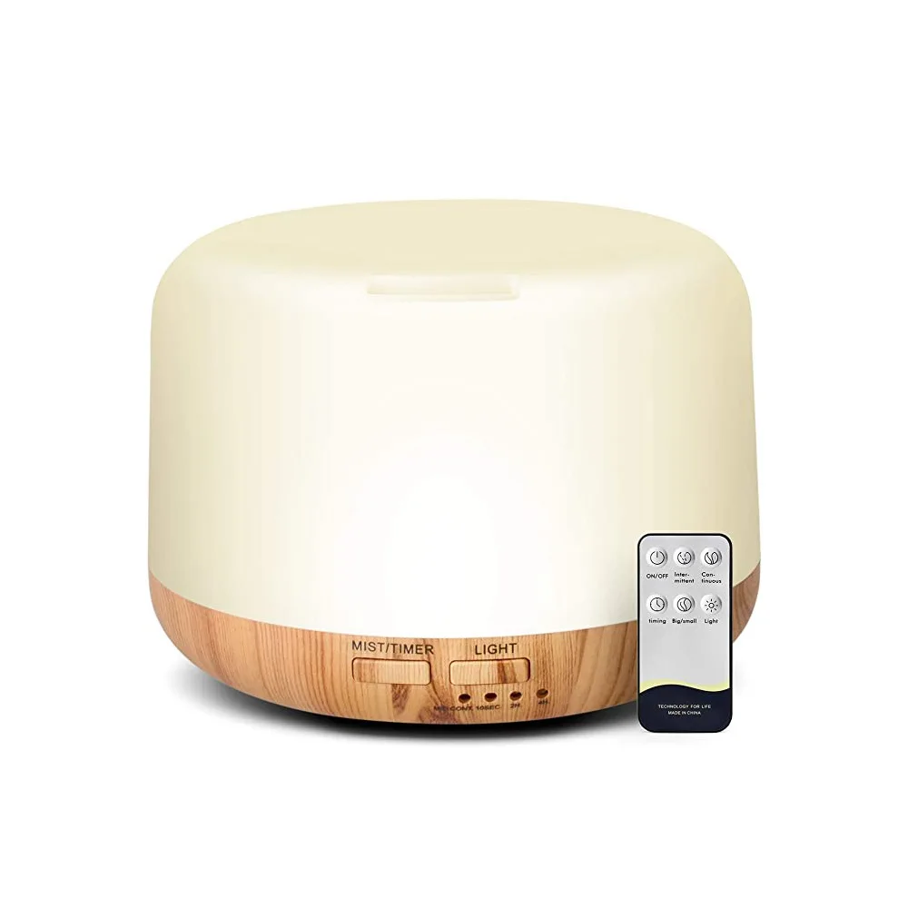 

220V Air Humidifier Aroma Diffuser Humidifier With 7 LED Light Cool Mist Maker Fogger With Remote Controller for Home Office Car