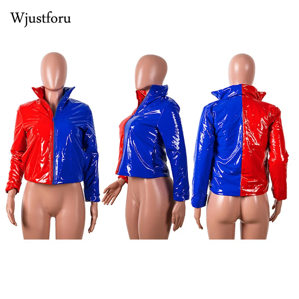 Wjustforu одежда больших размеров зимняя кожаная куртка женская уличная теплая