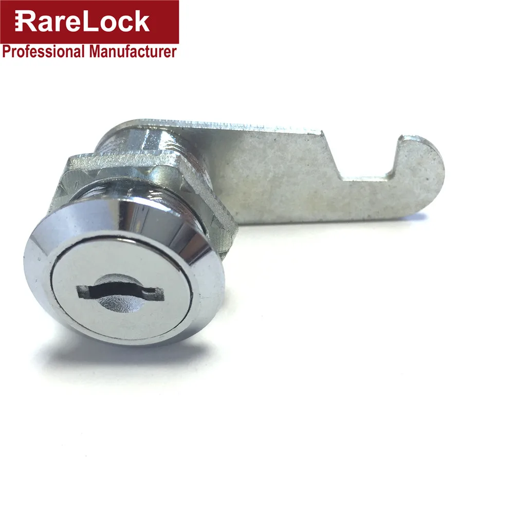 Rarelock флажковый замок для шкафа разного размера для домашнего ящика Ящик для хранения инструментов 2 ключа для ремонта мебели оборудование MMS340 aa
