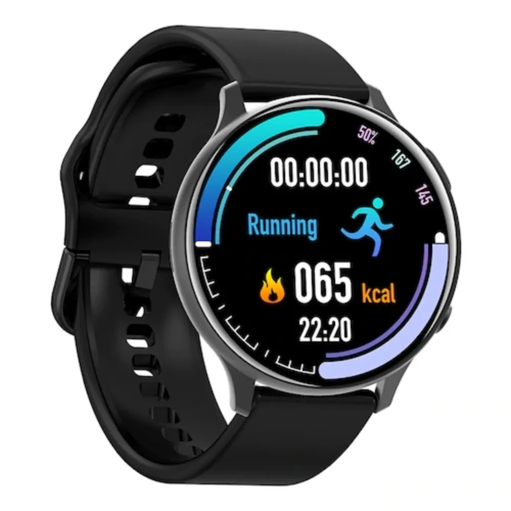 

MC66 2021 Full Touch Smart Watch Men Sports Clock IP68 Waterproof Heart Rate Monitor Smartwatch for IOS Android phone PK MD15