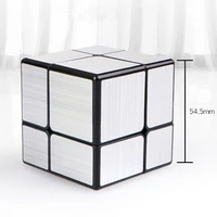 qiyi mirror 2x2 magic cubes strange shape 2x2 mini puzzle smooth speed professional toys for adults educational games for kids