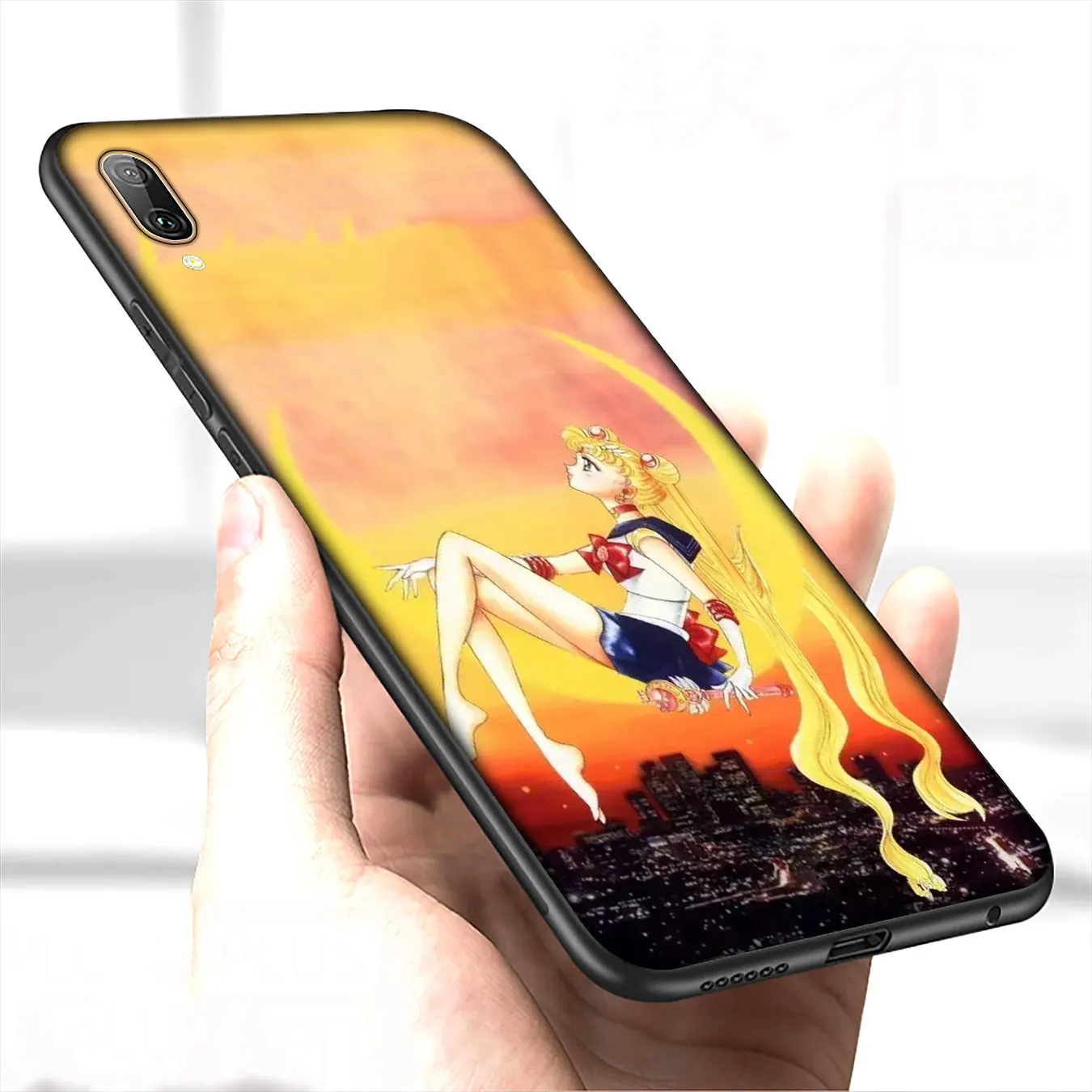 IYICAO Сейлор Мун Манга Аниме Мягкий силиконовый чехол для Huawei Y9 Y7 Y6 Prime 2019 Honor 20 10 9 9X 8C