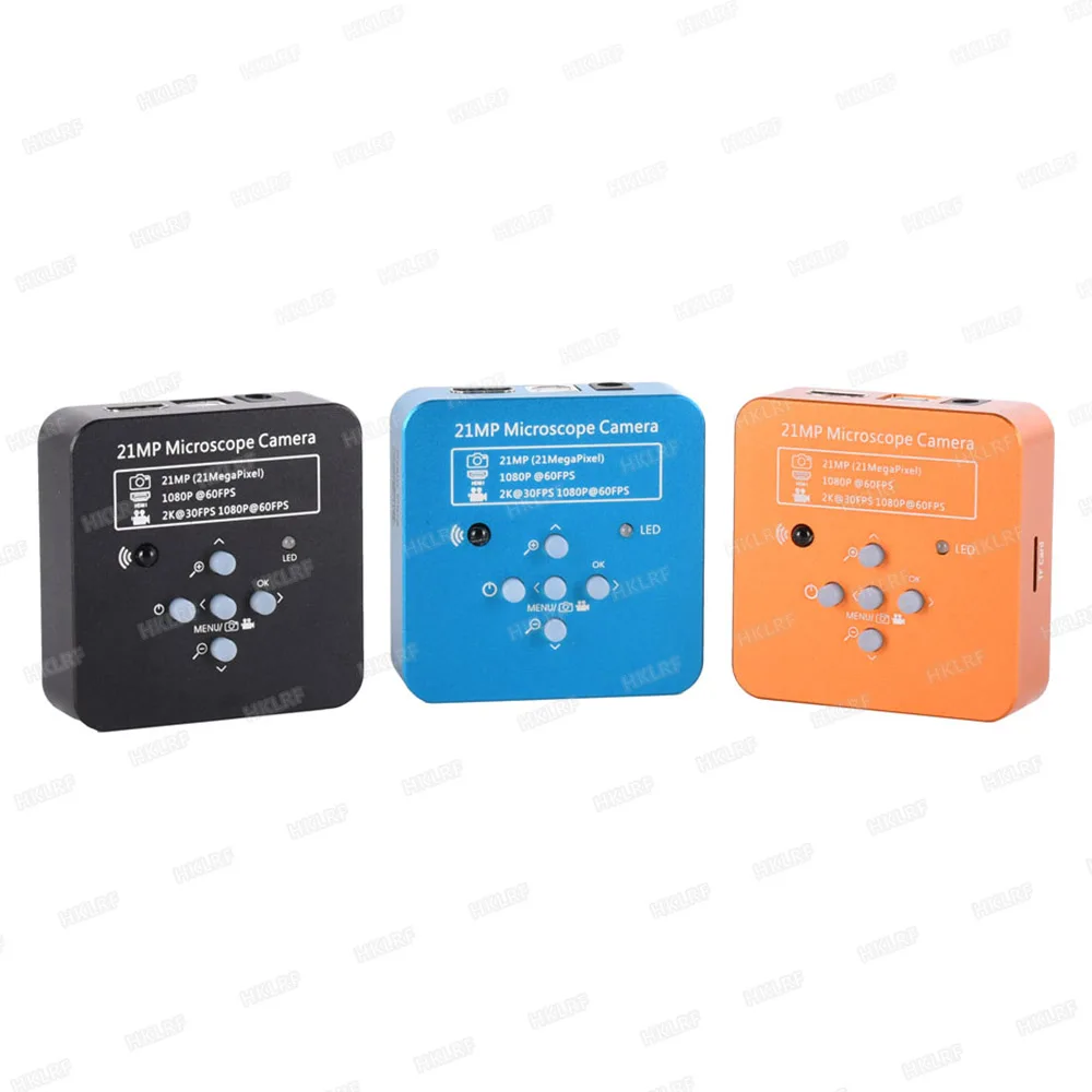 2K 21MP 1080P 60FPS HD USB промышленный цифровой видео микроскоп камера 0.5X C mount объектив + 30