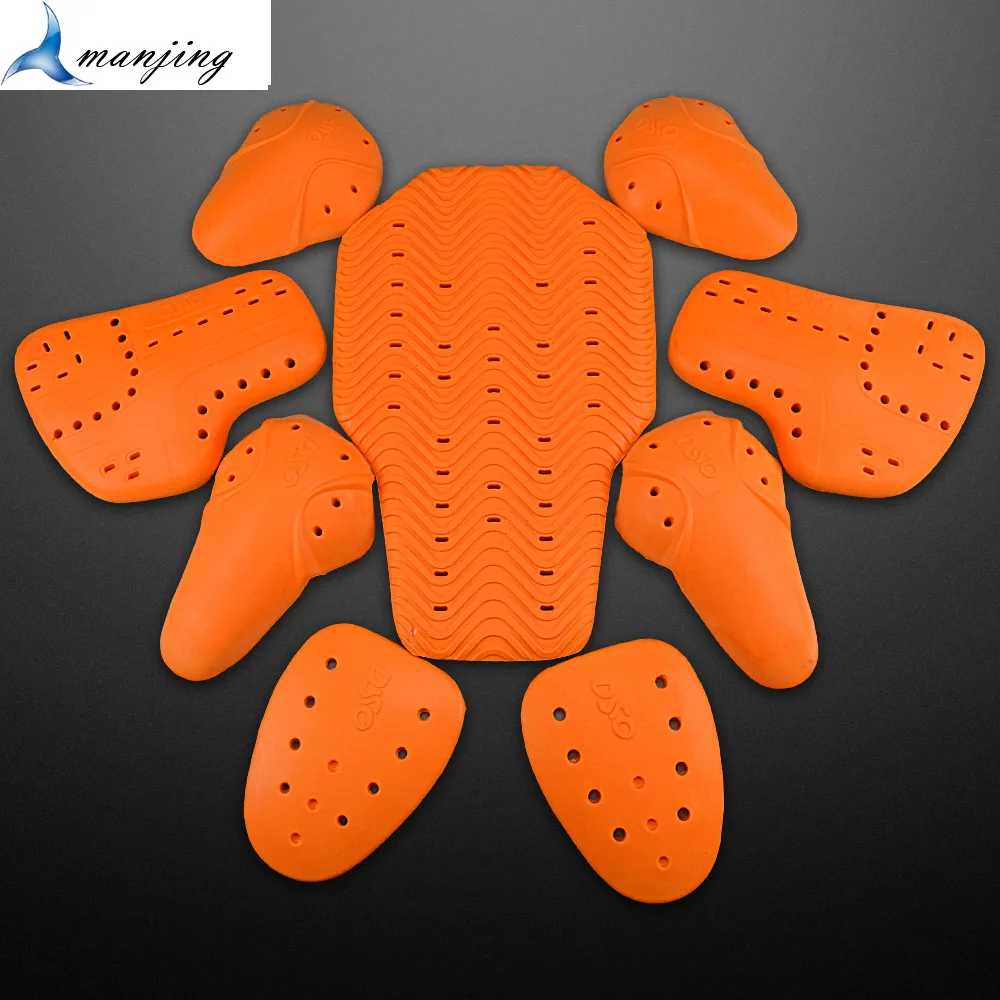 Мотоциклетная куртка с защитой внутренней части позвоночника груди плеч локтя