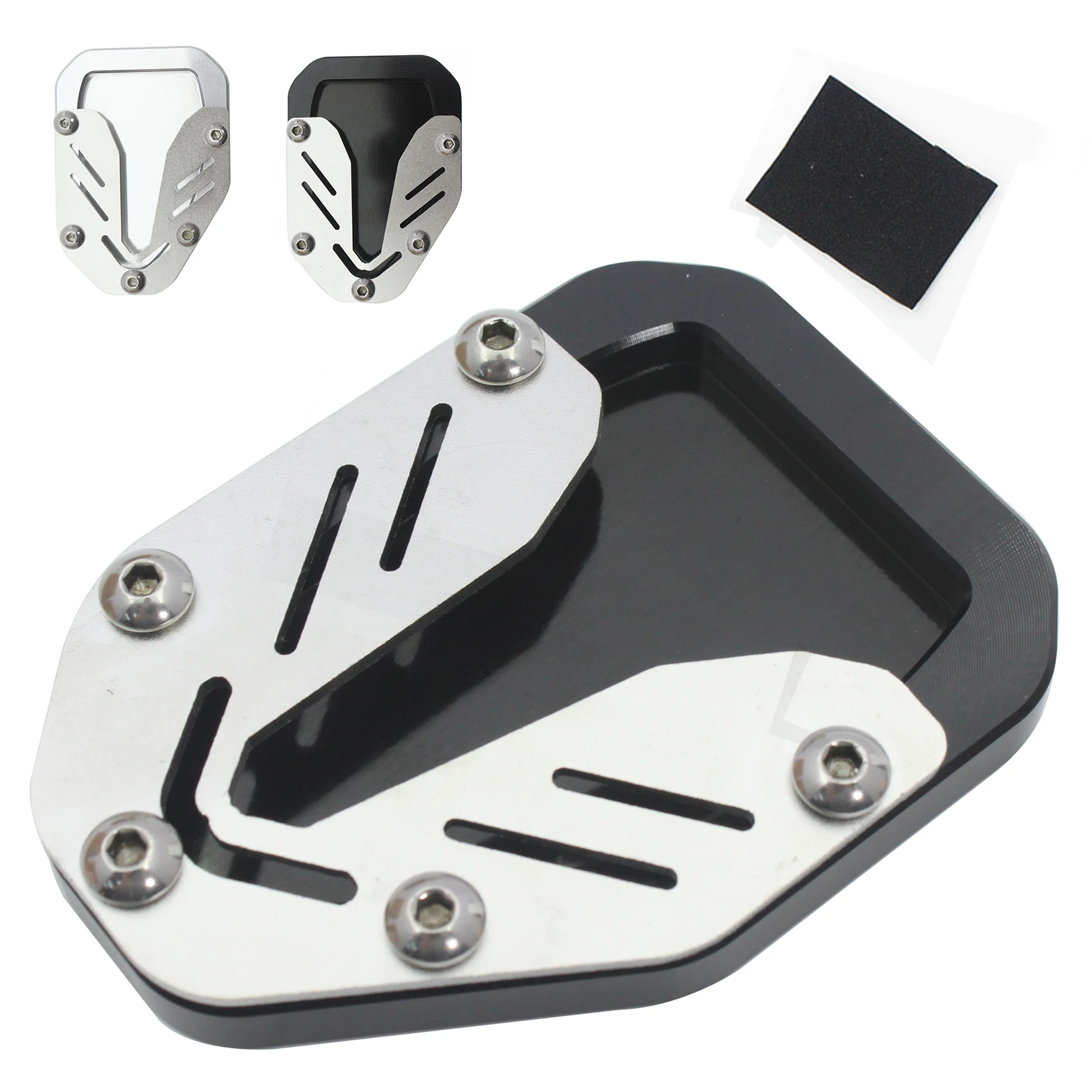 

For HONDA CRF1000L Africa Twin 2016 2017 2018 Side Stand Extension Enlarger Plate Pad Kickstand Motorcycle