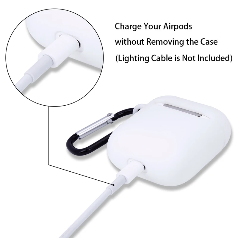 

Anime Silicone Soft TPU Protect Case Cover for Airpods 1/2 Charging Box for Apple Bluetooth Earphone