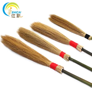 Бесплатная доставка100 см волшебная метла для танцев вечеринок представления волшебник реквизит Хэллоуин ведьмы метла длина около