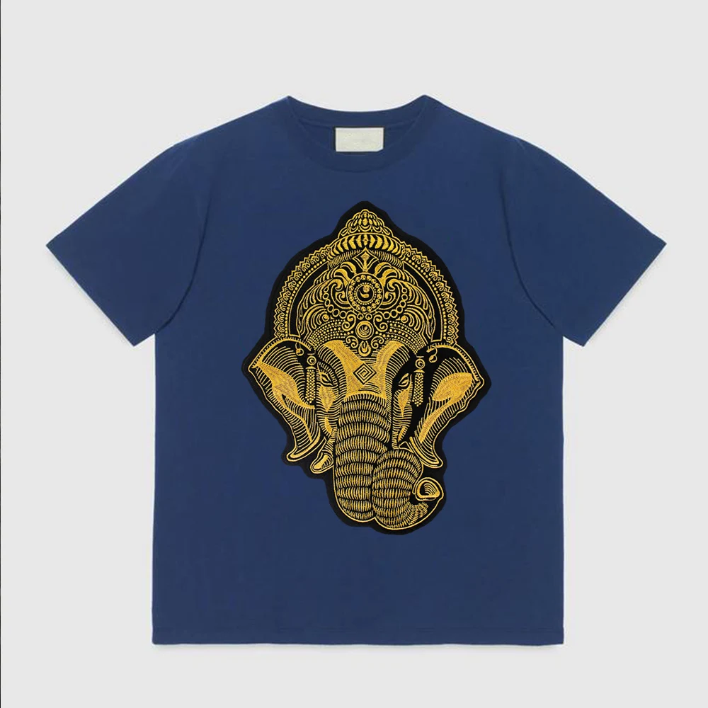 Вышитый Большой Слон Ганеш нашивка на голову одежда наклейки сумка Утюг