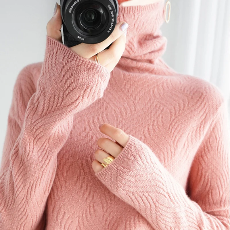 Осенне-зимняя женская одежда новинка 2020 кашемировый свитер Женский вязаный