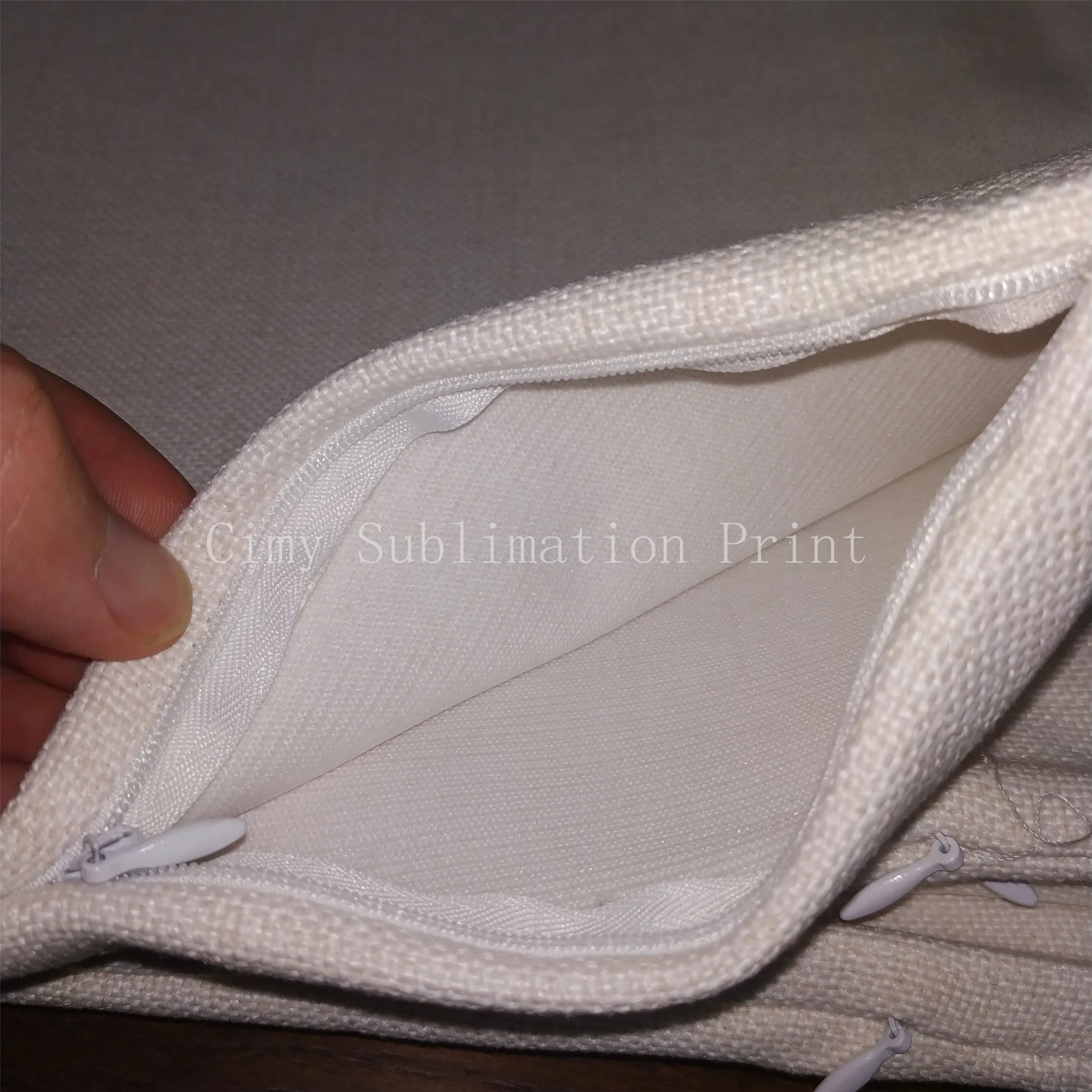 Бесплатная доставка 5 шт./лот пустая сублимационная льняная наволочка для