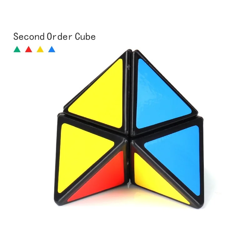 Shengshou 2x2x2 2-заказанная Головоломка "Пирамида Рубика" крученая головоломка игрушка Развивающие головоломки игрушка для детей игрушки