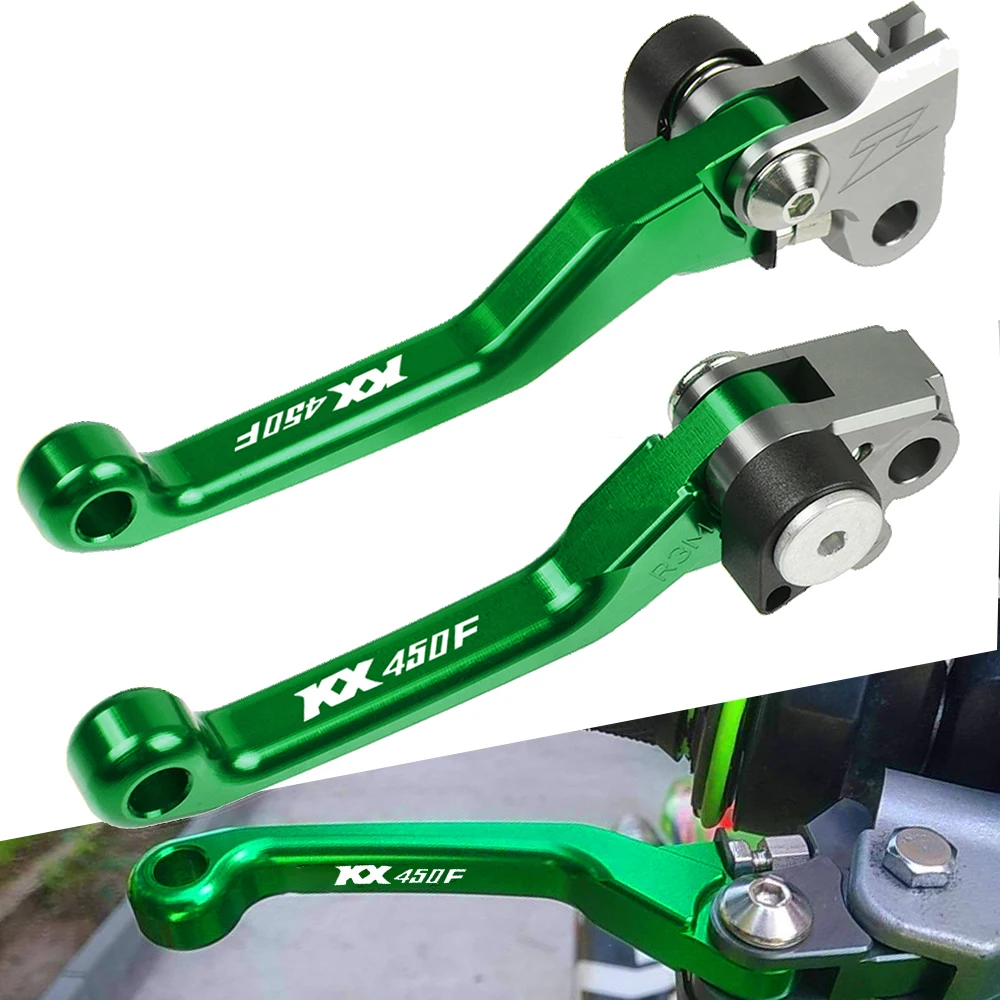 Тормозные рычаги сцепления для мотоцикла Ручка Kawasaki KX450F KX 450F 2005 2012 2013 2014 2015 2016 2017