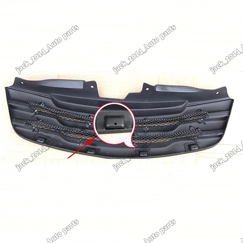 Защитная решетка переднего бампера для автомобиля ABS матовая Kia Forte 2009 2010 2011 2012 |