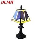 Настольные лампы DLMH Tiffany, прикроватный Современный Креативный декоративный светодиодный светильник для дома и помещений