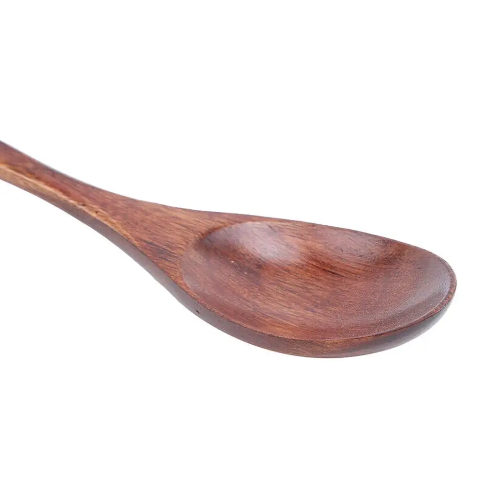 Ложка с коричневой ручкой в стиле Kinking лаковая посуда устойчивая к нагреванию