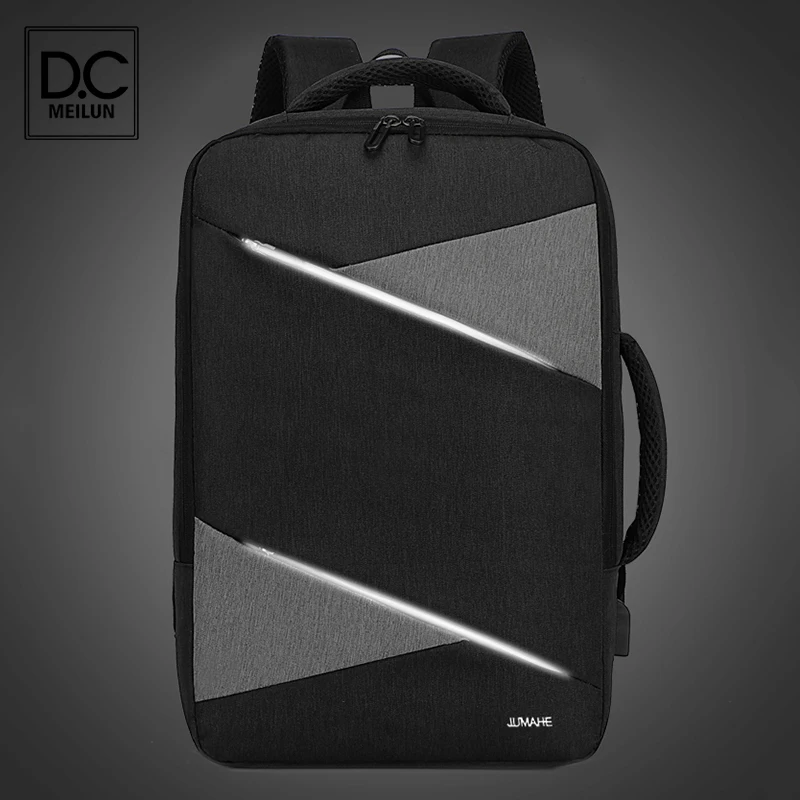 

DC.meilun Backpacks for Men USB Charging Business Waterproof Laptop Backpack Multifunctional Leisure Men's Mochila Hombre