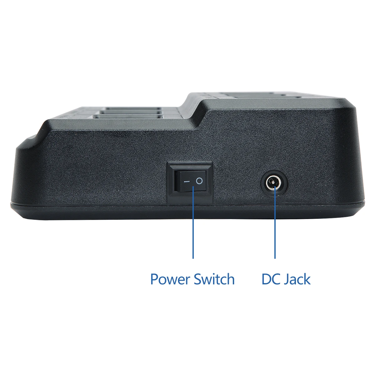 Baofeng Six Way Multi Unit Charger Two Way Radio Charger Station for BF UV-5R UV-5RE DM-5R Plus Walkie Talkie