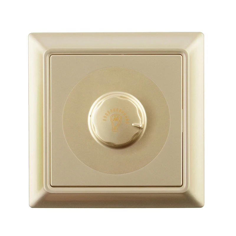 Avoir Adjusting Fan Speed Control Light Switch Dimmer Wall Retro Plastic Panel 86Type Adjustment Lighting Knob |