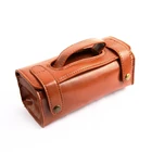 Ручная бритва YINTAL, портативная дорожная кожаная сумка для кистей для бритья, двусторонняя безопасная бритвенная коробка (только 1 коробка)