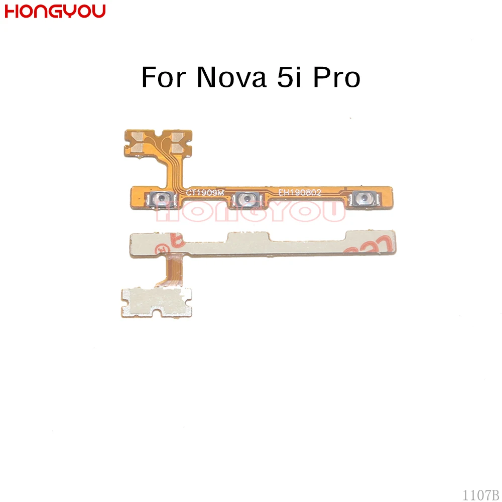 10 шт./лот для huawei Nova 5i PRO SPN AL00 кнопка включения/выключения громкости вверх/вниз