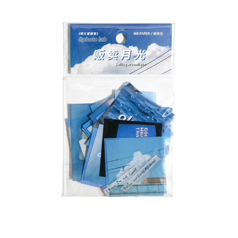 

Yoofun 40pcs/pack PVC Waterproof Decorative Stickers Pack DIY Ablum Diary Phone for Scrapbooking Journals Ins Stationery