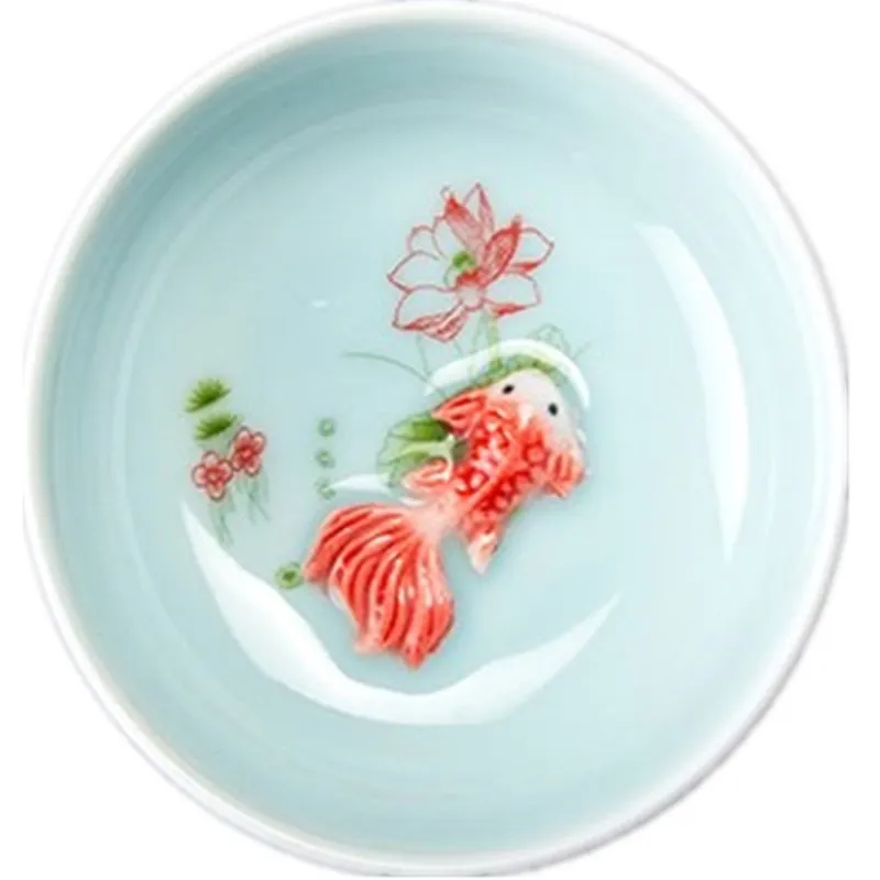 Чайная чашка в форме лотоса фарфоровая посуда для напитков чайный набор