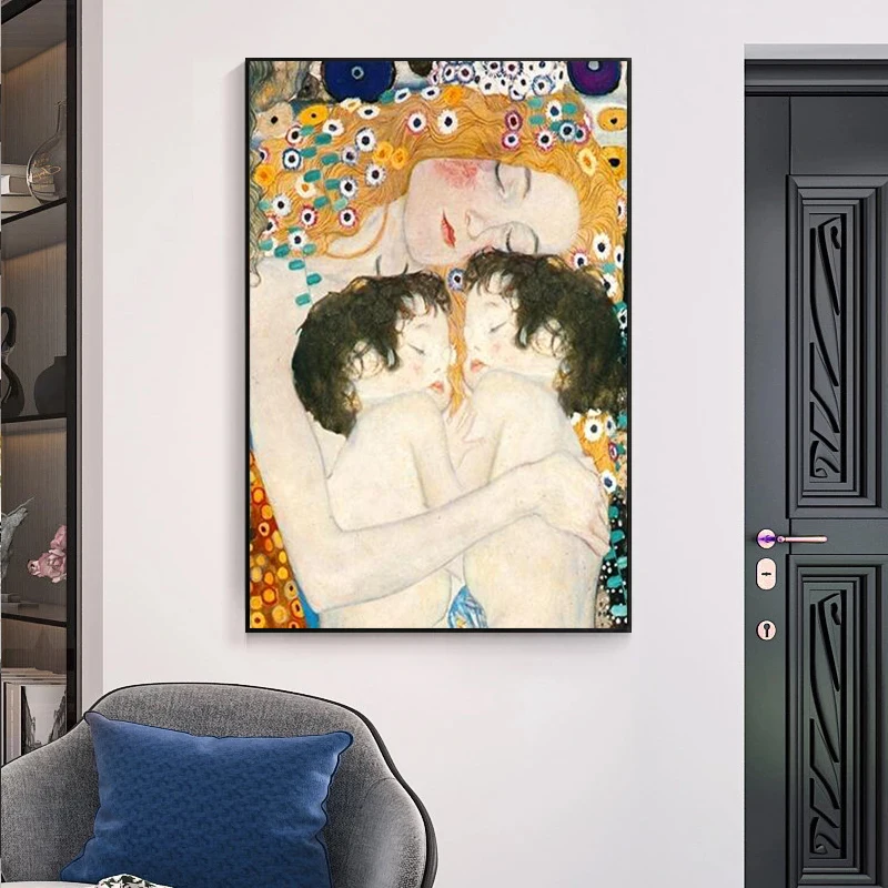 Домашний декор Gustav Klimt модульные настенные художественные принты картины для