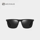 Солнцезащитные очки AEVOGUE AE0745 Мужские поляризационные, квадратные, в алюминиево-магниевой оправе, в стиле ретро, для вождения