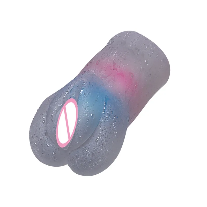 Хрустальная Мужская чашка для мастурбации портативная ручная Реалистичная