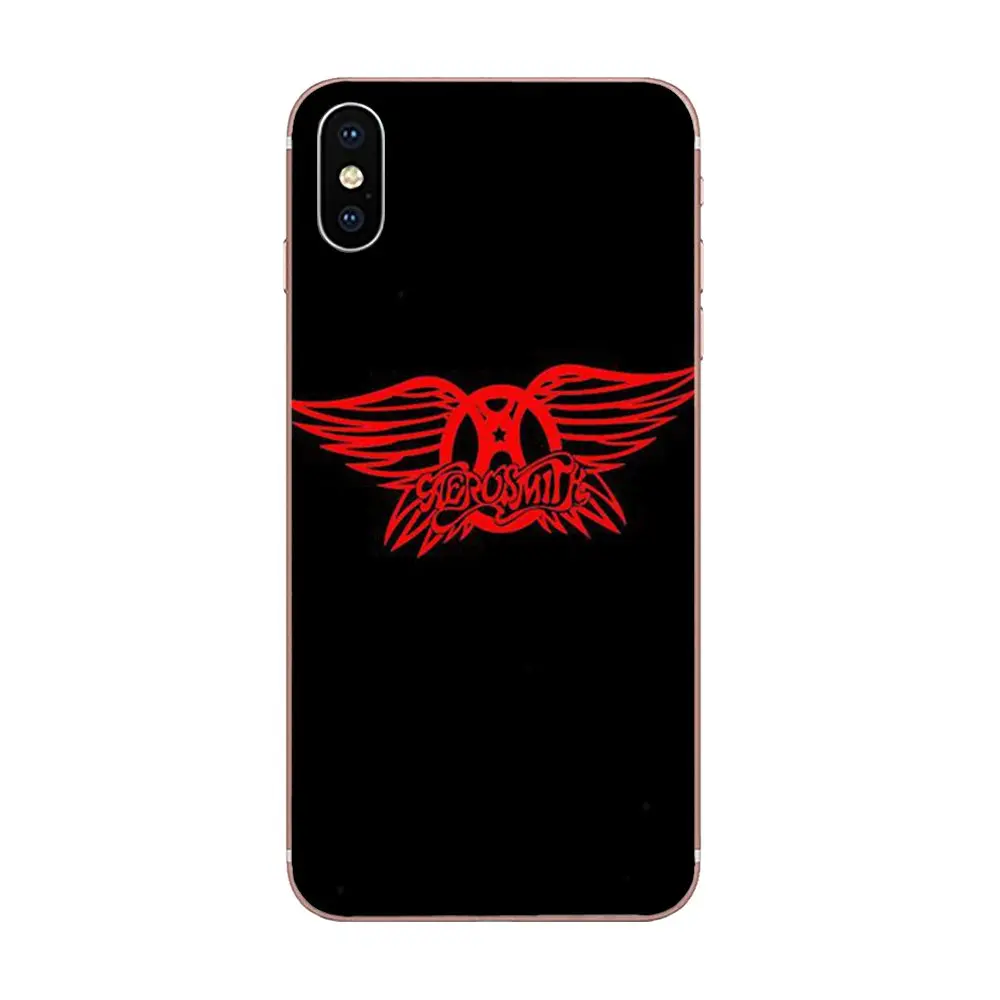 Aerosmith дизайн рок группы для Apple iPhone 4 4s 5 5C 5S SE 6 6S 7 8 Plus X XS Max XR TPU чехол