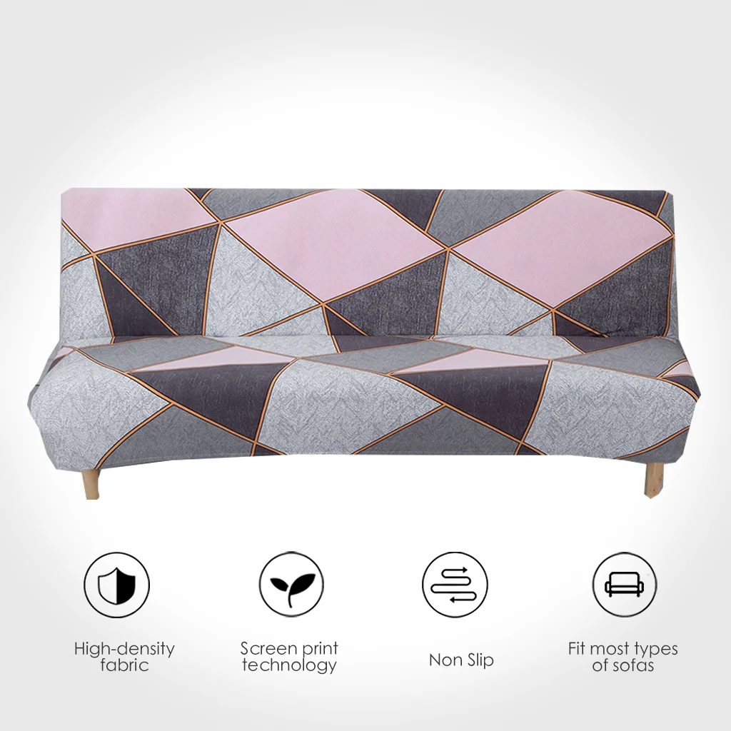 

Sofa bed cover For living room Without armrests Sofa cover Three sizes Foldable